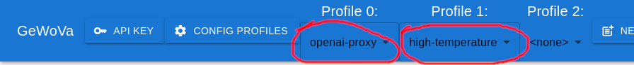 Chain of templates